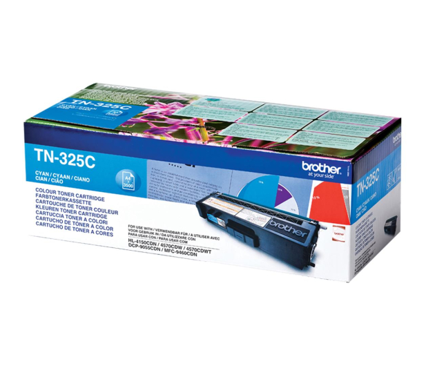 Brother TN325C cyan 3500str. - 62537 - zdjęcie